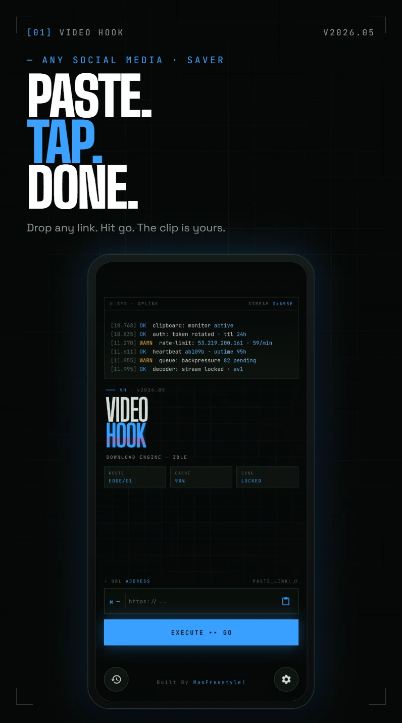 Video Hook: Video Downloader screenshot